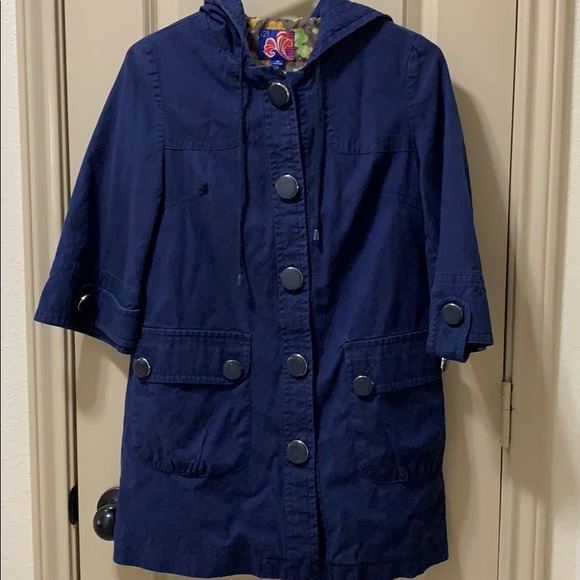 Cropped sleeve cargo jacket - Picture 3 of 5